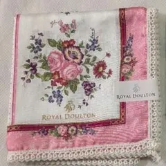 ROYAL DOULTON ハンカチ LAURA ASHLEYレース ２枚セットのサムネイル
