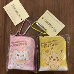 ポケットモンスター L字ミニミニポーチピカチュウとパピモッチ