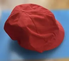 園児帽子　赤白帽子