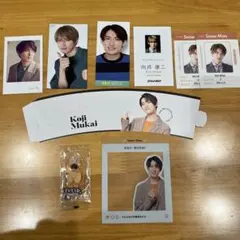 向井康二　カード　御守りキーホルダーセット