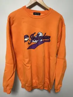 Jolly Clan スウェット XL オレンジ 裏起毛 トレーナー 　男女兼用