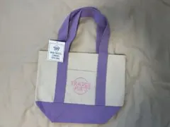 《新品未使用》Trader Joe's ミニトートバッグ　パステルパープル