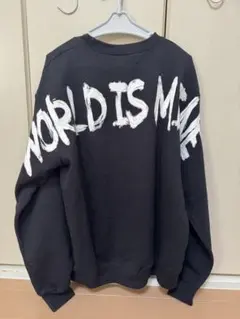 Champion 黒 トレーナー WORLD IS MINE JACKROSE