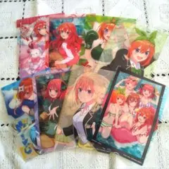 五等分の花嫁 クリアポスター ８枚セット