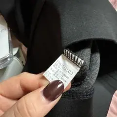 ブラック フレアパンツ XL