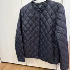 UNIQLO ウォームパデット　パフテックキルティングジャケット L ブラック袋