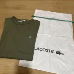 【最終お値下げ】LACOSTE 鹿の子ポケットTシャツ