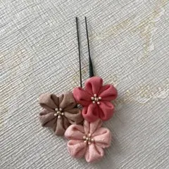 和風ヘアピン　髪飾り　浴衣や着物に　ヘアアクセサリー