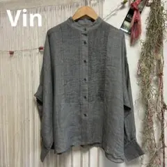 Vin JILKY 前タックブラウスのサムネイル