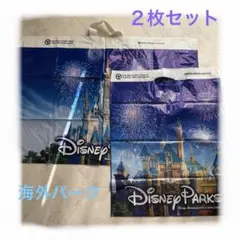 カリフォルニアディズニー ディズニーパーク ショッピングバッグ 2枚セット