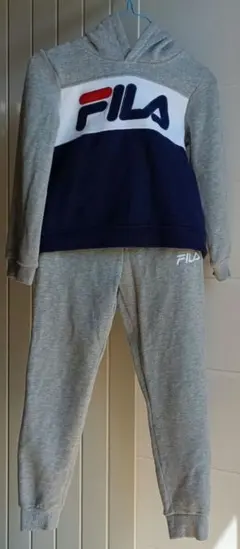 FILA パーカー スウェットセット 7号 グレー ネイビー
