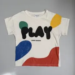 BOBO CHOSES 半袖Tシャツ 4-5y 110cm カラープリントのサムネイル