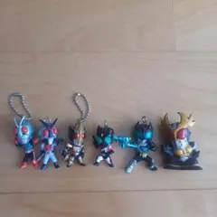 仮面ライダー　まとめ売り　キーホルダー　指人形