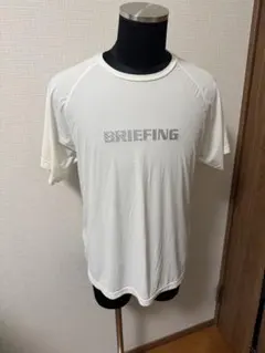 【美品】日本製 BRIEFING GOLF 半袖Tシャツ ホワイト Mのサムネイル