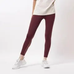 Reebok ヨガレギンス ボルドー　ヨガウェアのサムネイル