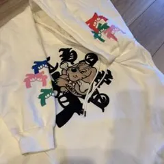 【美品】ガルフィホワイトパーカー大型犬XL