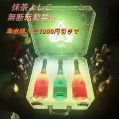 ボトルケース　LED　アルマンド アタッシュケース ディスプレイ シャンパン