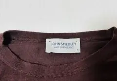 JOHN SMEDLEY クルーネックニット ブラウン Mサイズのサムネイル