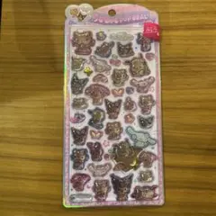 正規品　サンリオ うるちゅるポップシール 日焼けシリーズ