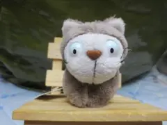 NICI　ニキ　MN　コミックキャット　グレー　12㎝　正規品