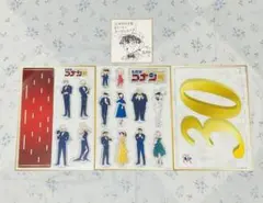 名探偵コナン展　30周年　アクリルジオラマ　アクリルスタンド　色紙