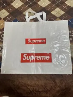 Supreme ショップ袋 Lサイズ ホワイトのサムネイル