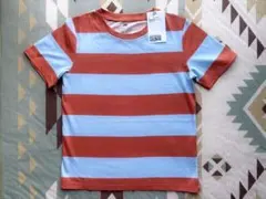 H&M ボーダー Tシャツ 半袖 110㎝ 115㎝ 新品のサムネイル