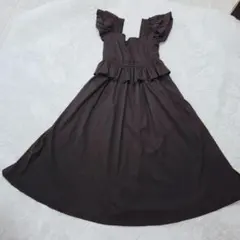 極美品✨ロージーモンスター　シャーリング　フリル　サマー　ドレス　Aラインのサムネイル