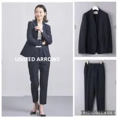 ⚪︎UNITED ARROWS SLAB ノーラペル ジャケット パンツ 36