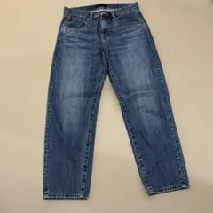 リラックステーパードアンクルジーンズ（丈標準68cm） ユニクロ