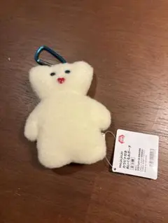 mojojojo クマ型ジッパーポーチ ホワイト