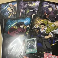 鬼滅の刃一番くじ　G賞ポスターコレクション　5枚　E賞悲鳴嶼　6点セット！