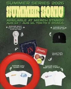 JENNIE Summer Sonic Japan Exclusive Cap - メルカリ