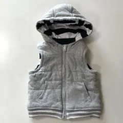 ベビーギャップ　リバーシブルベスト80