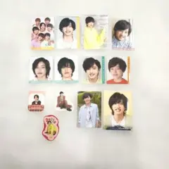 道枝駿佑 デタカ 厚紙 なにわ男子　Jr ジュニア時代　まとめ売り　シール