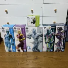 ジョジョ　一番くじ　ストーンオーシャン　STAND'S ASSEMBLE ６種