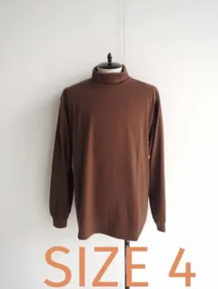 AURALEE LUSTER PLAITING HI NECK L/S Teeのサムネイル