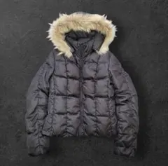 archive real fur Down jacket 00s y2k