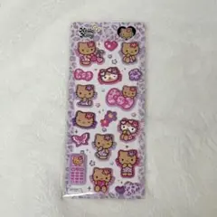 サンリオ 日焼けキティ もちもちマシュマロシール　ハローキティ ボンボンドロップ