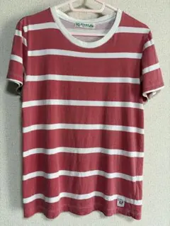 BEAMS HEART ビームスハート赤白ボーダーレディースTシャツ ワンサイズのサムネイル