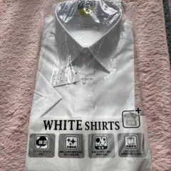 新品　DINKEL 白 半袖ワイシャツ S