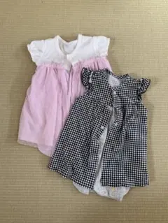 ユニクロ ベビー服 (サイズ60) ロンパース