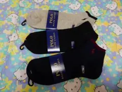 POLO RALPH LAURENポロラルフローレン　3足set　メンズソックス
