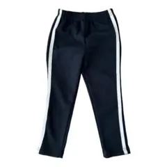 キッズ　パンツ　長ズボン　110 裏起毛　黒ズボン