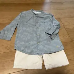 美品　ZARA 9歳　オシャレシャツ