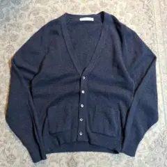 90s BURBERRY マルチネップ カーディガン 古着 スコットランド製のサムネイル