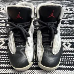 NIKE JORDAN キッズスニーカー 17cm 白黒 ジョーダンのサムネイル