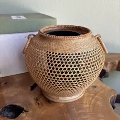 茶道具 花入 那古野籠 表千家 即中斎好 小倉宗朋 新品未使用 - メルカリ
