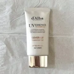 ダルバ ウォータフルトーンアップサンクリーム　UVエッセンス　カバーベージュ