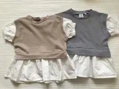 ARNOLD PALMER 女の子95cmドッキングTシャツ